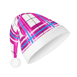 Tartan Christmas Santa Hats - Free P&P Worldwide