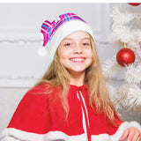 Tartan Christmas Santa Hats - Free P&P Worldwide