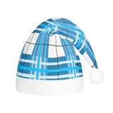 Tartan Christmas Santa Hats - Free P&P Worldwide