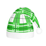 Tartan Christmas Santa Hats - Free P&P Worldwide