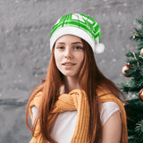 Tartan Christmas Santa Hats - Free P&P Worldwide