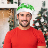 Tartan Christmas Santa Hats - Free P&P Worldwide