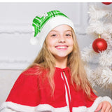 Tartan Christmas Santa Hats - Free P&P Worldwide