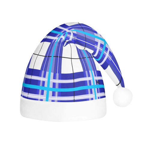 Tartan Christmas Santa Hats - Free P&P Worldwide