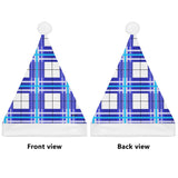 Tartan Christmas Santa Hats - Free P&P Worldwide