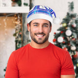 Tartan Christmas Santa Hats - Free P&P Worldwide