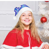 Tartan Christmas Santa Hats - Free P&P Worldwide
