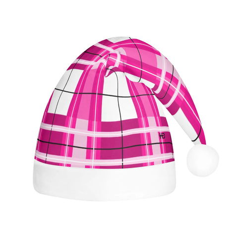 Tartan Christmas Santa Hats - Free P&P Worldwide