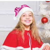 Tartan Christmas Santa Hats - Free P&P Worldwide