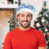 Tartan Christmas Santa Hats - Free P&P Worldwide