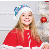 Tartan Christmas Santa Hats - Free P&P Worldwide