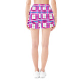 HD Islay Sky Tartan - Women's Casual Beach Shorts - Free p&p Worldwide