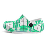 dHD Tartan Colour Mix - Kids Clogs - FREE p&p Worldwide