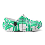 dHD Tartan Colour Mix - Kids Clogs - FREE p&p Worldwide