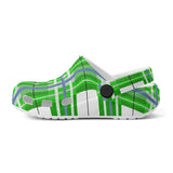 dHD Tartan Colour Mix - Kids Clogs - FREE p&p Worldwide