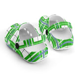 dHD Tartan Colour Mix - Kids Clogs - FREE p&p Worldwide