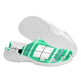 A HD TARTAN Green - Ladies TARTAN SOFT SANDALS - FREE P&P WORLDWIDE