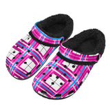 Islay Sky Tartan Fur Lined Adults Clogs - Free P&P Worldwide