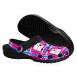 Islay Sky Tartan Fur Lined Adults Clogs - Free P&P Worldwide