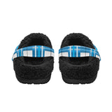 Jura Sky Tartan Fur Lined Adults Clogs - Free P&P Worldwide