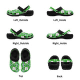 Tartan Fur Lined Adults Clogs - Free P&P Worldwide