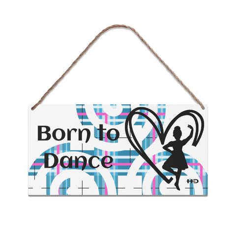 HD Art Signs Hanging Wood Plaque 10 x 5 Inches - FREE P&P Worldwide