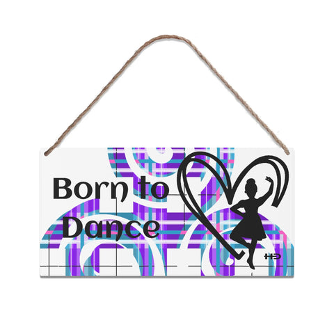 HD Art Signs Hanging Wood Plaque 10 x 5 Inches - FREE P&P Worldwide