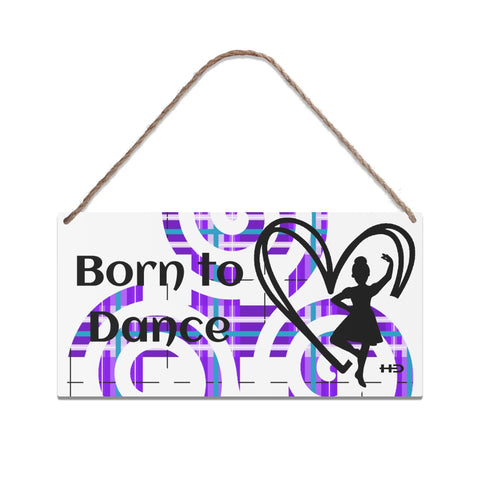 HD Art Signs Hanging Wood Plaque 10 x 5 Inches - FREE P&P Worldwide