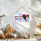 HD Art Signs Hanging Wood Plaque 10 x 5 Inches - FREE P&P Worldwide