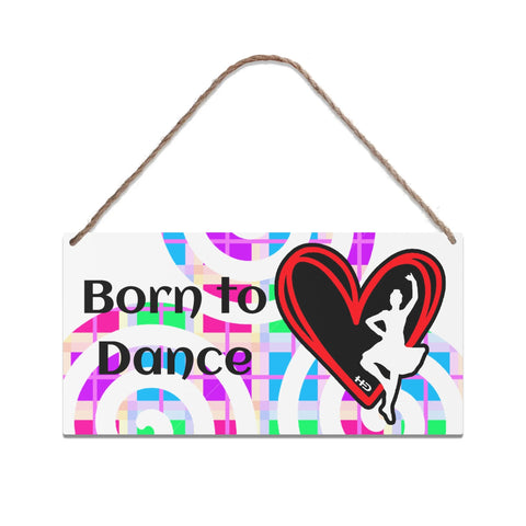 HD Art Signs Hanging Wood Plaque 10 x 5 Inches - FREE P&P Worldwide