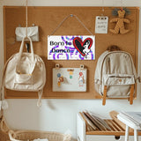 HD Art Signs Hanging Wood Plaque 10 x 5 Inches - FREE P&P Worldwide