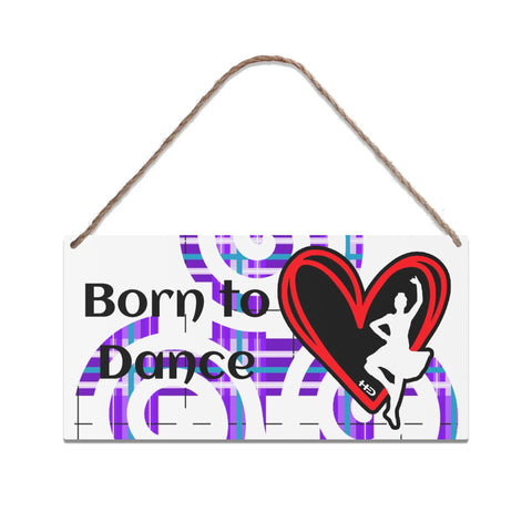 HD Art Signs Hanging Wood Plaque 10 x 5 Inches - FREE P&P Worldwide