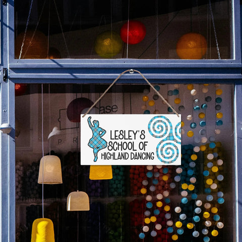 LESLEY'S SCHOOL OF HIGHLAND Sign - Free p&p