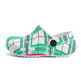 dHD Tartan Colour Mix - Kids Clogs - FREE p&p Worldwide