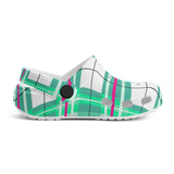 dHD Tartan Colour Mix - Kids Clogs - FREE p&p Worldwide