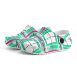 dHD Tartan Colour Mix - Kids Clogs - FREE p&p Worldwide