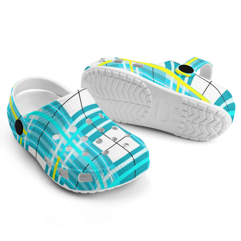 dTARTAN Kids Clog - FREE P&P WORLDWIDE