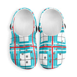 dTARTAN Kids Clog - FREE P&P WORLDWIDE