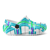 dHD Tartan Colour Mix - Kids Clogs - FREE p&p Worldwide