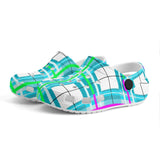 dHD Tartan Colour Mix - Kids Clogs - FREE p&p Worldwide