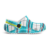 dHD Tartan Colour Mix - Kids Clogs - FREE p&p Worldwide