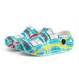 dHD Tartan Colour Mix - Kids Clogs - FREE p&p Worldwide