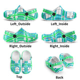 dHD Tartan Colour Mix - Kids Clogs - FREE p&p Worldwide