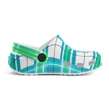 dHD Tartan Colour Mix - Kids Clogs - FREE p&p Worldwide