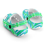 dHD Tartan Colour Mix - Kids Clogs - FREE p&p Worldwide