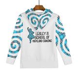 LESLEY'S SCHOOL OF HIGHLAND DANCING Children Zip Up Hoodie - Free p&p