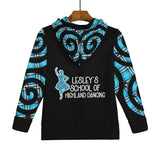 LESLEY'S SCHOOL OF HIGHLAND DANCING Children Zip Up Hoodie - Free p&p