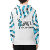 LESLEY'S SCHOOL OF HIGHLAND DANCING Youth Lightweight Zipper Hoodie - Free p&p