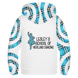LESLEY'S SCHOOL OF HIGHLAND DANCING Youth Lightweight Zipper Hoodie - Free p&p