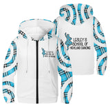 LESLEY'S SCHOOL OF HIGHLAND DANCING Youth Lightweight Zipper Hoodie - Free p&p